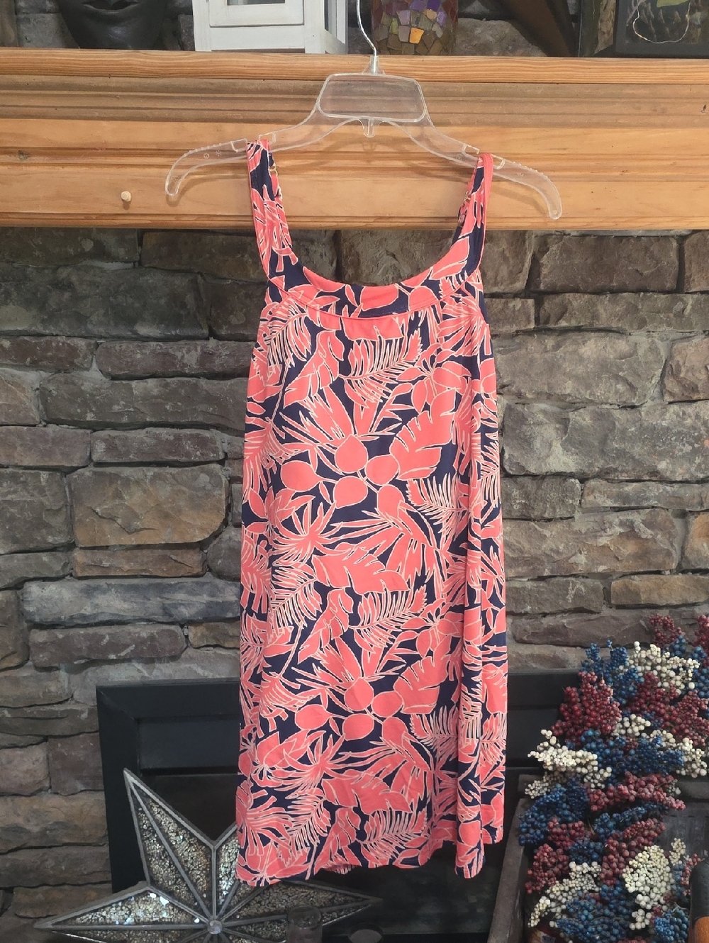 Lands End One piece Swim Dress Sz 20 W